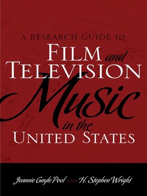 cover image of A Research Guide to Film and Television Music in the United States